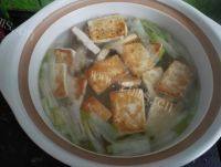 小白菜炖豆腐粉条的做法图解六