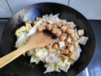 棒棒哒娃娃菜豆泡炖粉条做法图解7)