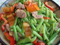 「家有大厨」豆角烧肉