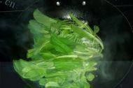 「DIY美食」炒青菜做法图解4)