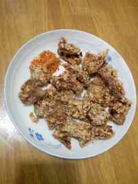 美味的炸牛排