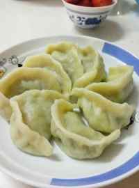 自制南瓜馅饺子