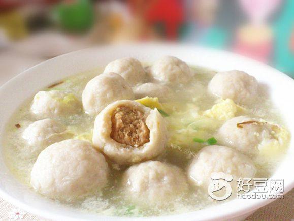 美味的包心鱼丸