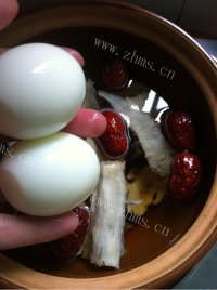 当归红枣煮蛋做法图解6)