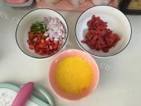 美味黄金牛肉蛋炒饭～做法图解1)
