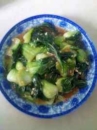 家常菜蚝油上海青