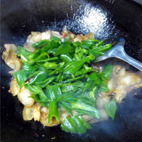 色香味浓的青椒回锅肉的做法图解九