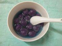 健康美食之紫薯汤圆