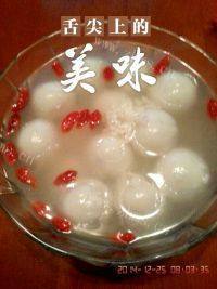 自制醪糟汤圆做法图解1)