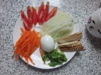 美味的荞麦冷面做法图解4)