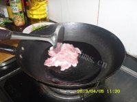 好吃的肉丝蒜苔做法图解3)