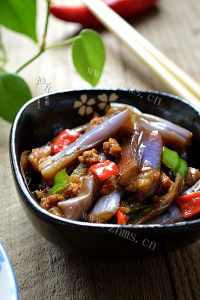 芳香四溢的肉末茄子