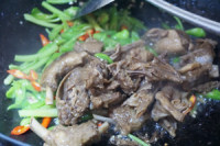 美味的香辣啤酒鸭