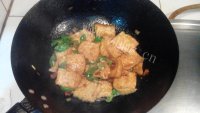家常烧豆腐做法图解4)