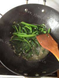 蒜香木耳菜自制做法图解5)