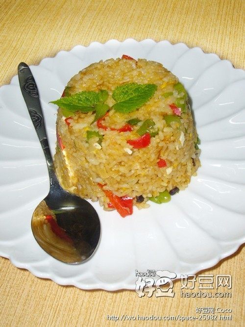 蛋蔬炒饭