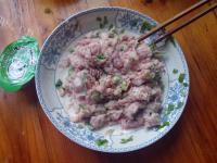 美味的煎云吞饺子做法图解6)
