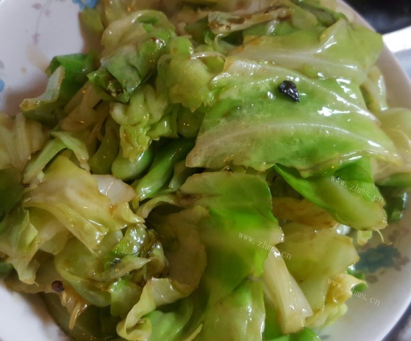 开胃的手撕包菜