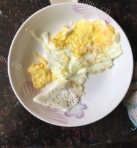 美味的杂菜炒饭做法图解10)