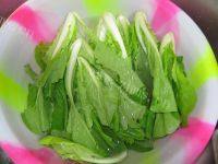 味道不错的清炒小白菜做法图解1)