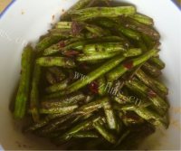 家常炒豆角