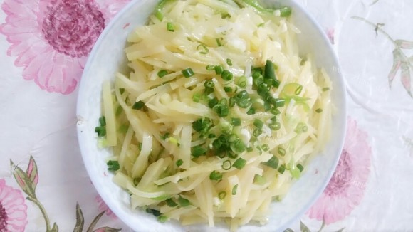 好吃的青椒土豆丝