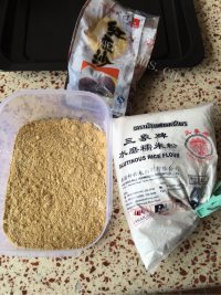 自制驴打滚做法图解1)