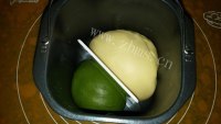 自制抹茶双色吐司做法图解6)