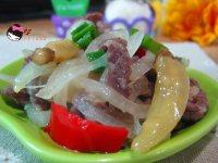 泡椒牛肉丝自制