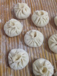 美味的豇豆猪肉包做法图解14)
