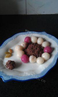 美味的豆沙汤圆