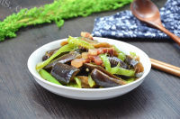 家常菜青椒茄子