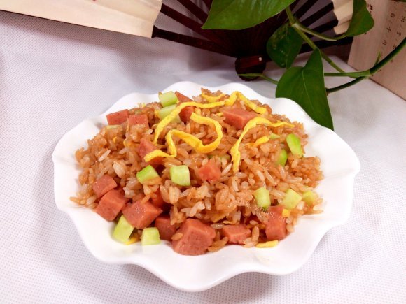 好吃的酱油炒饭