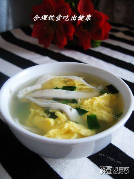 银鱼鸡蛋汤