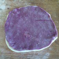 简单版紫薯糯米如意卷的做法图解七
