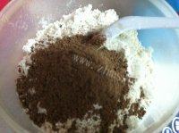 巧克力玛芬自制做法图解5)