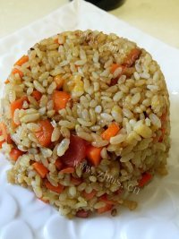 色味俱佳的酱油炒饭做法图解9)