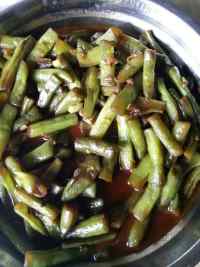家常菜炒豆角