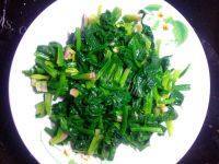 家常菜菠菜炒蛋做法图解4)