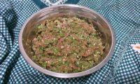 美味牛肉豆角馅做法图解9)