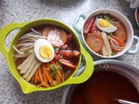 美味的荞麦冷面