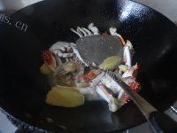 美味的炒蟹块做法图解5)