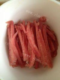 家常菜鱼香肉丝做法图解1)
