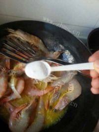 美味的炒大虾做法图解6)