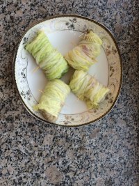 美味的茄汁白菜酿做法图解2)