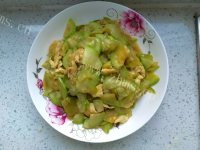 DIY西葫芦炒鸡蛋做法图解7)