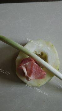家常菜冬瓜炒肉片做法图解1)