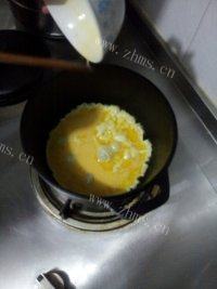 家常鸡蛋炒蒜苔做法图解3)