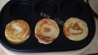 美味豆沙车轮饼做法图解7)