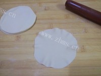 自制版家庭版烧麦做法图解13)